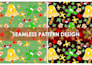 create seamless patterns for textile and fabric print